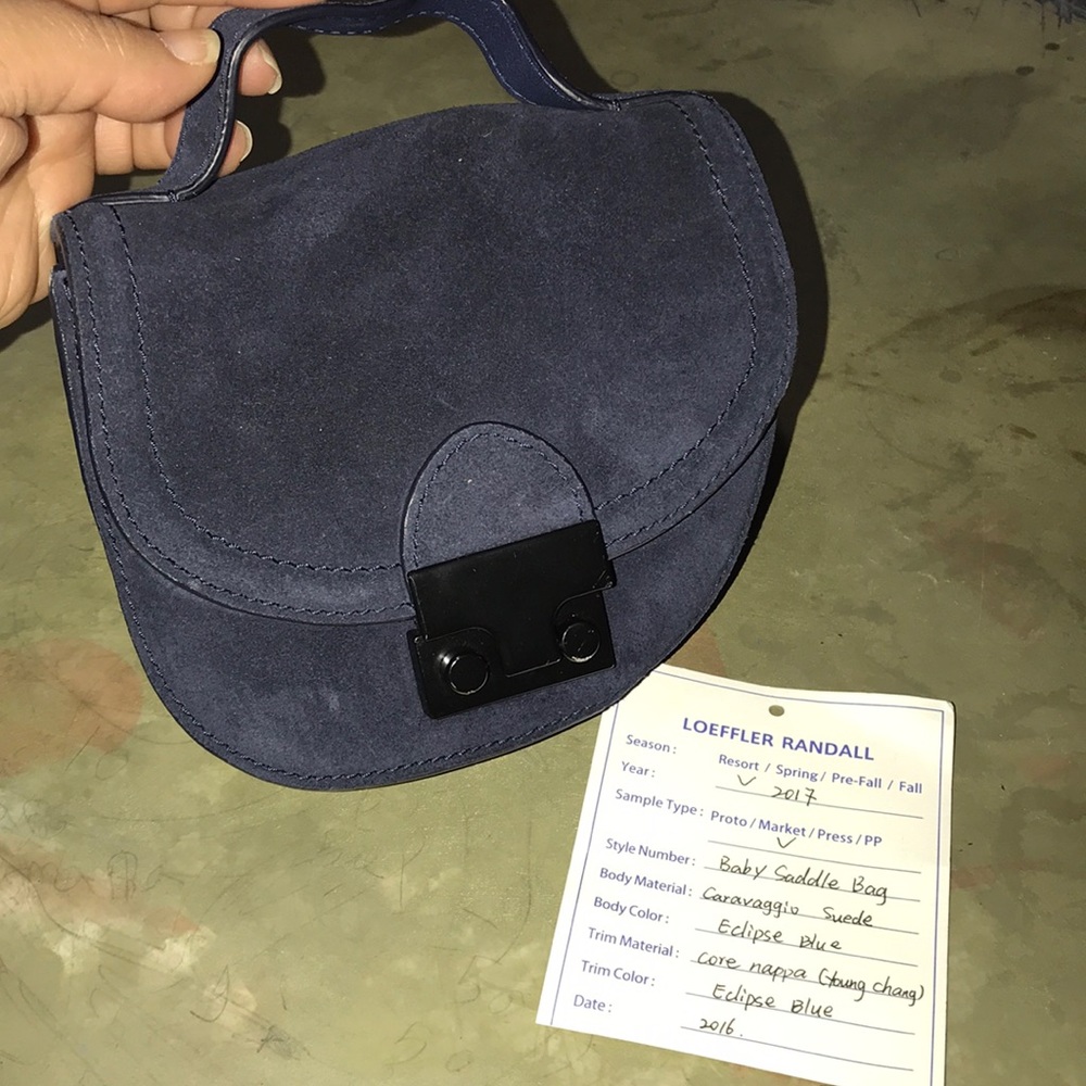 Baby saddle bag/purse.